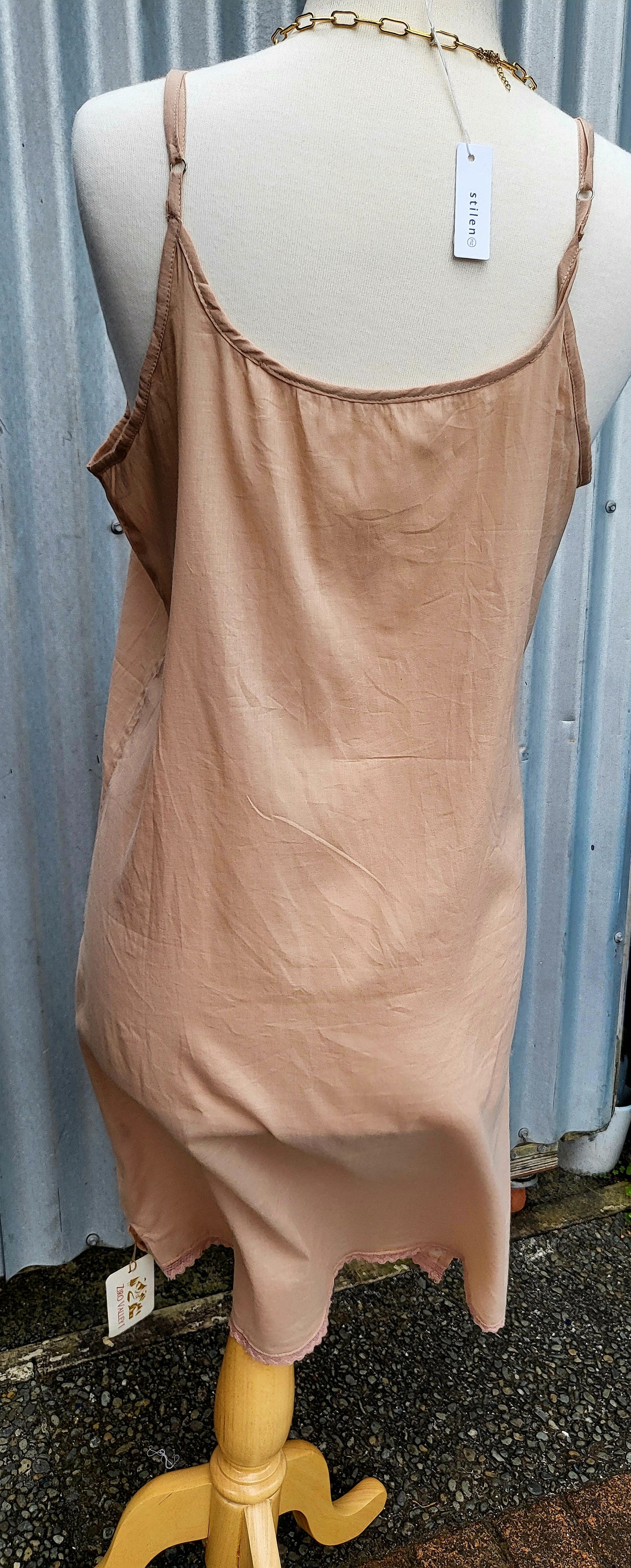 Cotton Slip - Nude