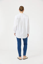 Studio Oversize Shirt - Salt colour