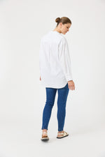 Studio Oversize Shirt - Salt colour