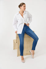 Studio Oversize Shirt - Salt colour
