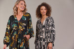 Elsie Maxi Dress - Botanical Black