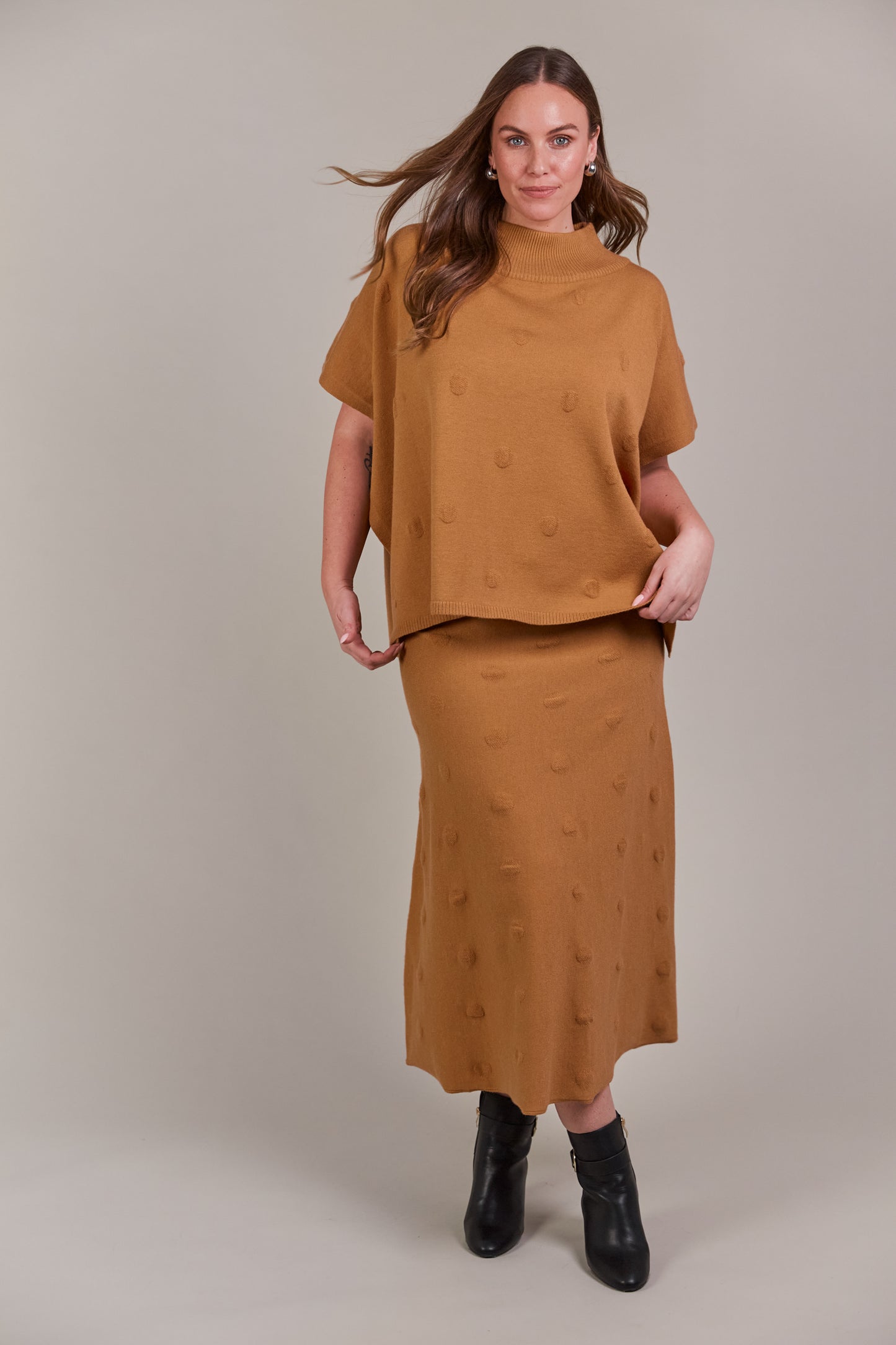 Masa Knit Skirt - Hazel