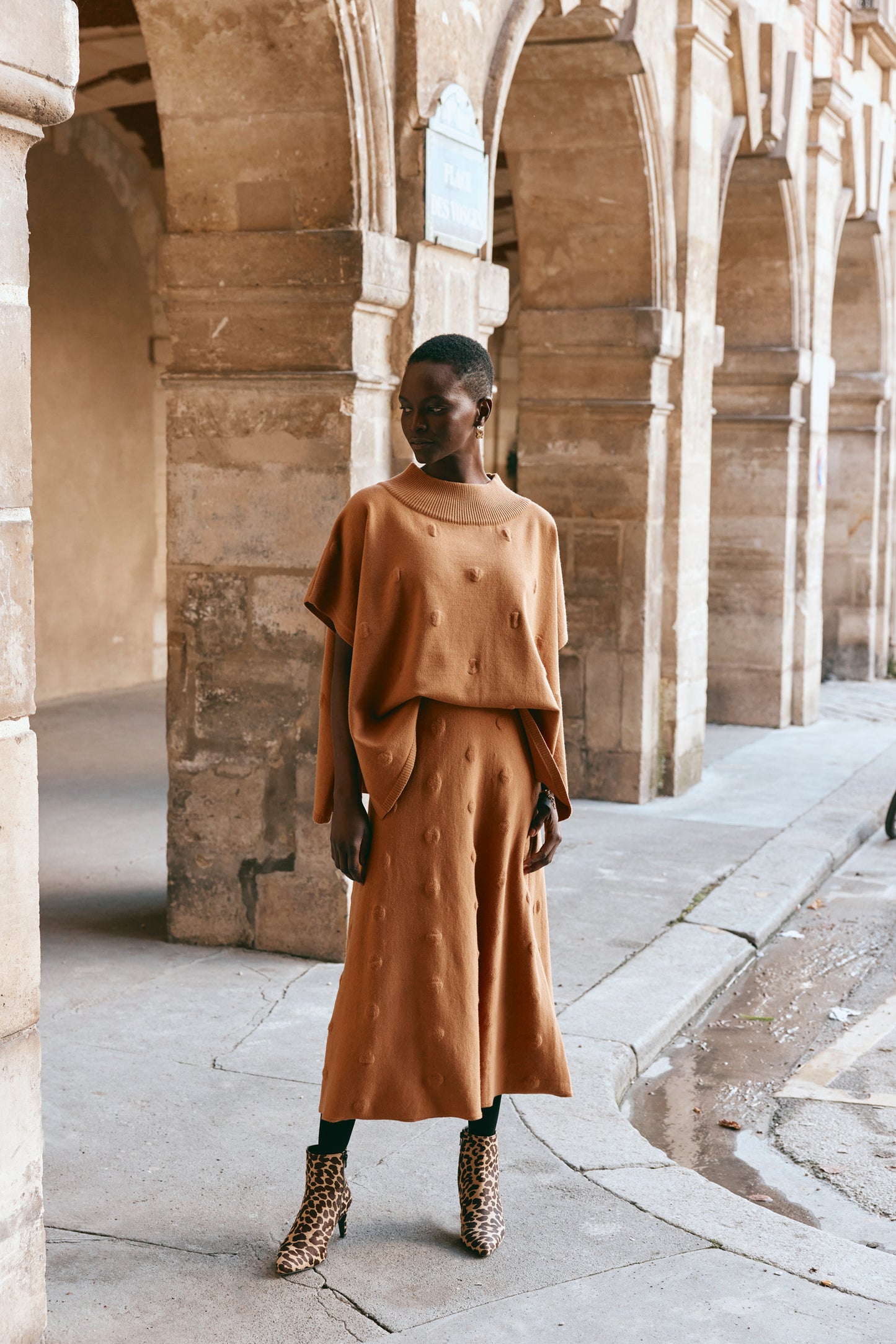 Masa Knit Skirt - Hazel