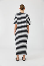 Studio Stripe T-shirt Dress - Indigo