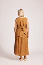 Miramar Vest - Caramel
