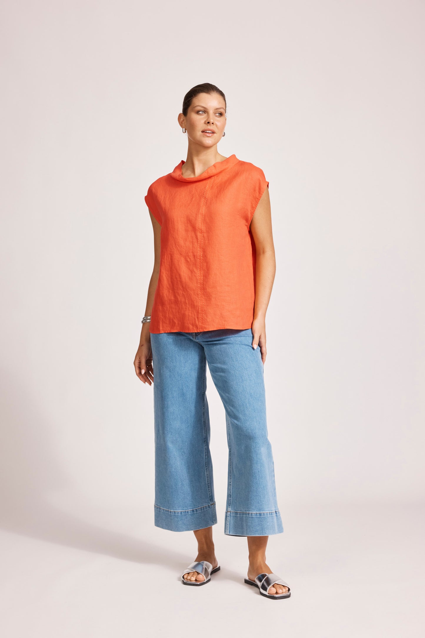 Miramar Top - Coral