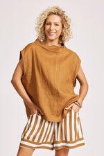 Miramar Top - Caramel