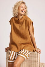 Miramar Top - Caramel