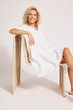 Miramar Midi Dress - White