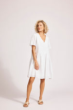 Miramar Midi Dress - White