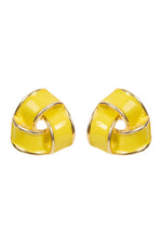 Parisio Twist Earring - citrine