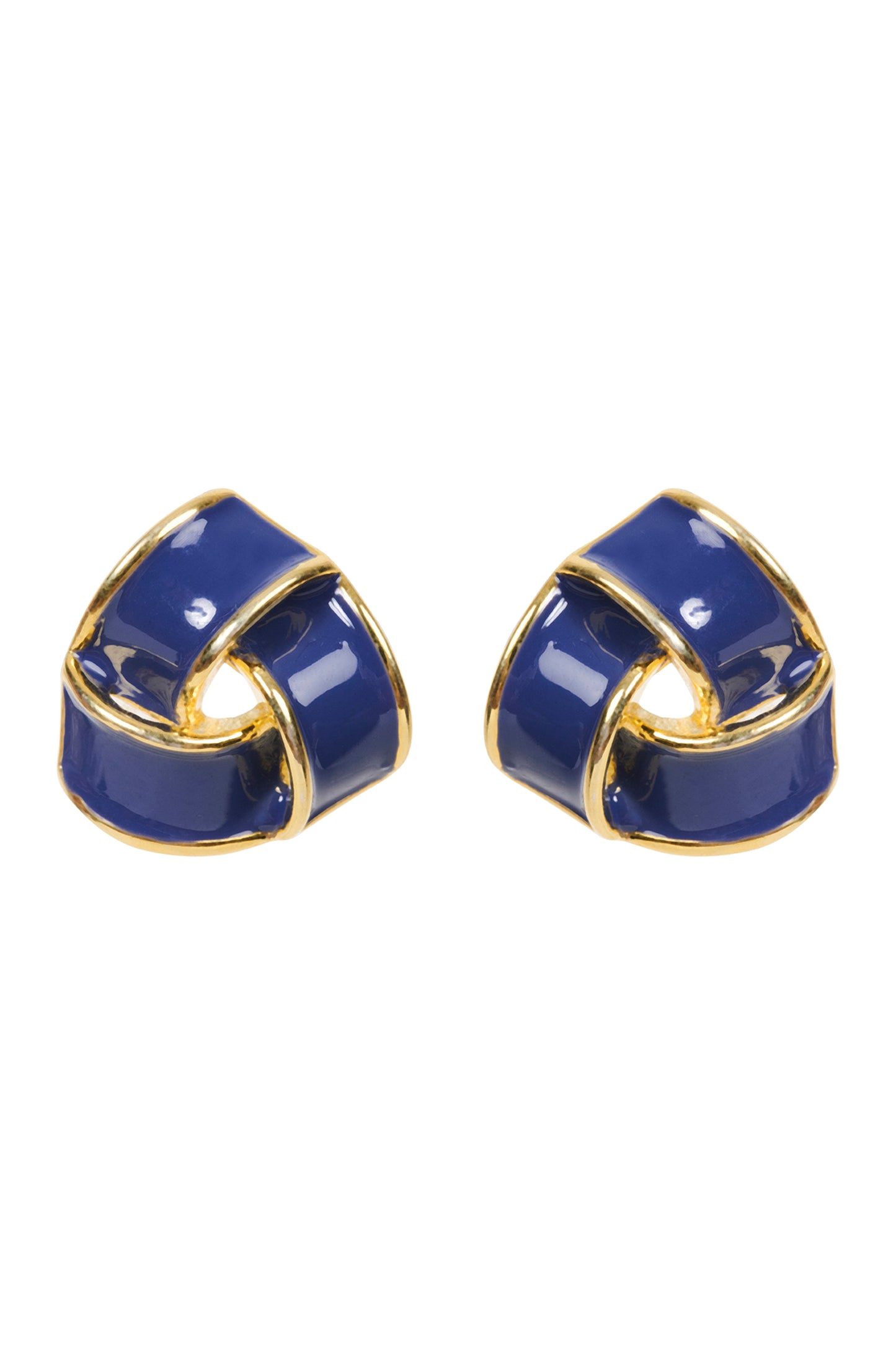 Parisio Twist Earring - Indigo