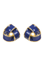 Parisio Twist Earring - Indigo