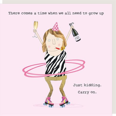 There comes a time when we all need to grow up...just kidding. carry on.