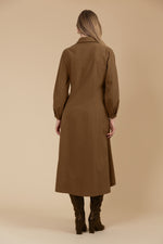 Freya Dress - Toffee colour