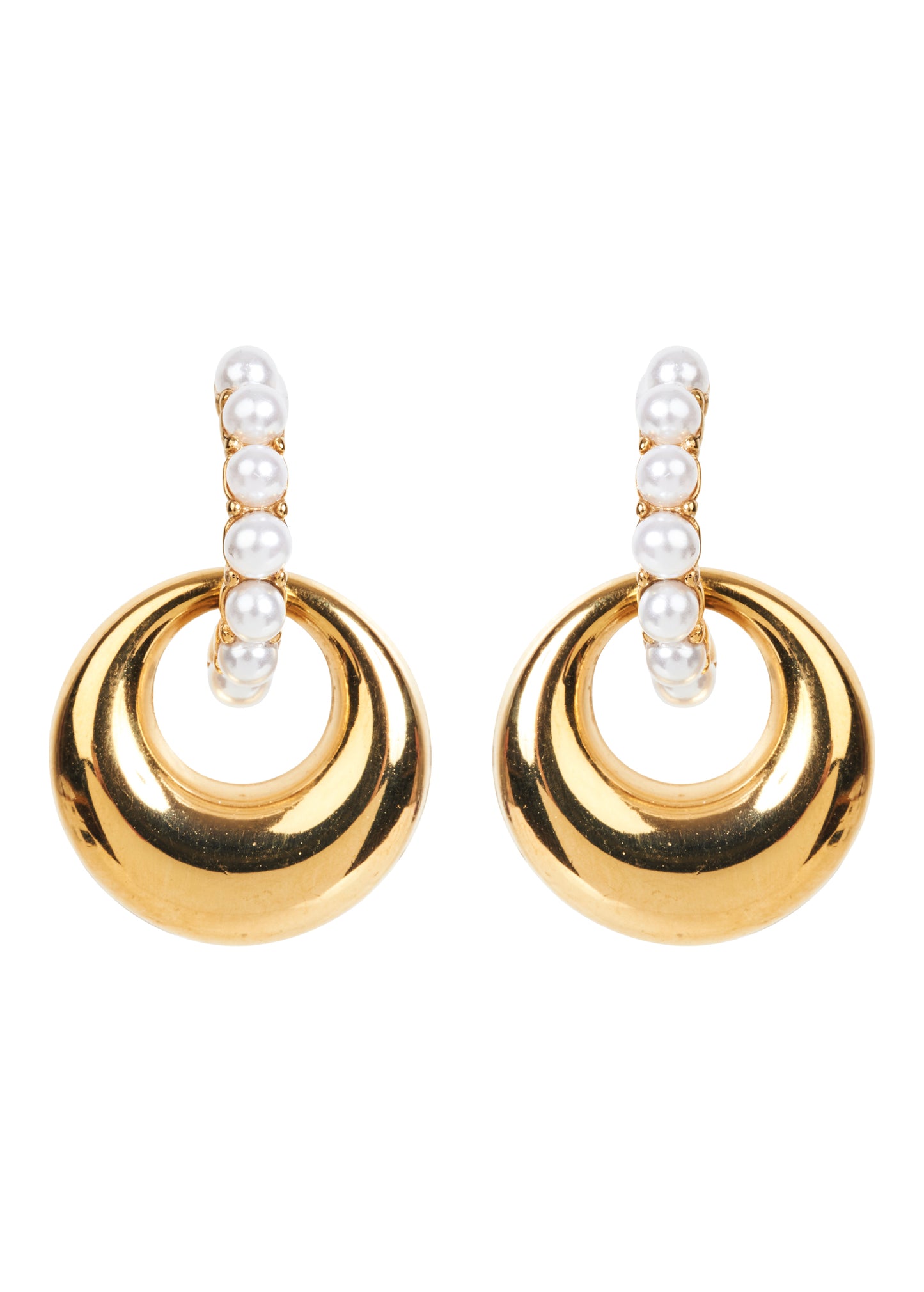 Deity Earring - Pearl Loop