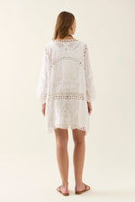 Oline Lace Kimono - Lotus