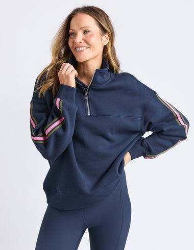 VARSITY ZIP CREW from Foxwood clothing