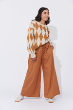 Casablanca Lurex Jumper - Sand/Dune