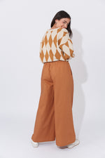 Casablanca Lurex Jumper - Sand/Dune