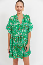 Haiti Dress - Palms