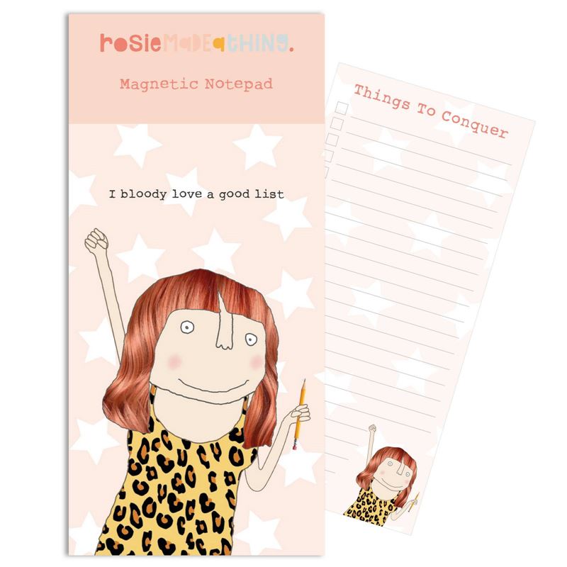 Rosie Made a Thing - Love a good list - Magnetic List Pad