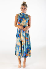 Sicily Panelled Midaxi Dress