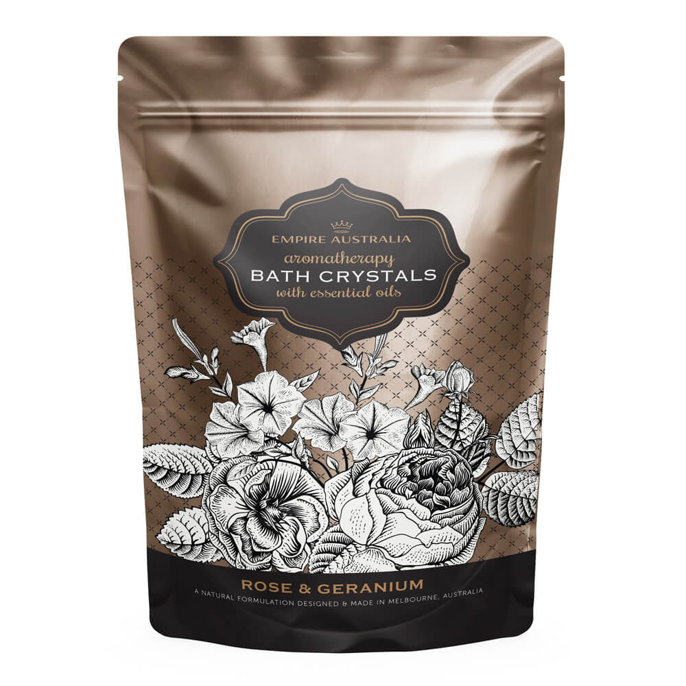 Rose & Geranium Bath Salts 1 Kg