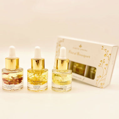 Earth Spring Floral Bouquet -Trio of oils