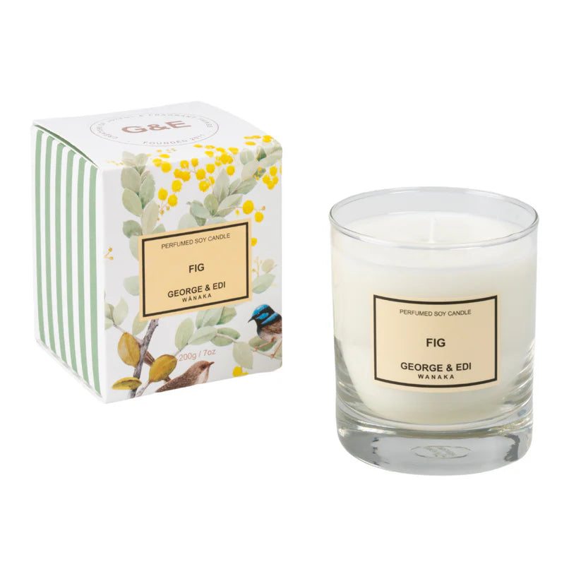 Fig Candle Standard size - George and Edi Range