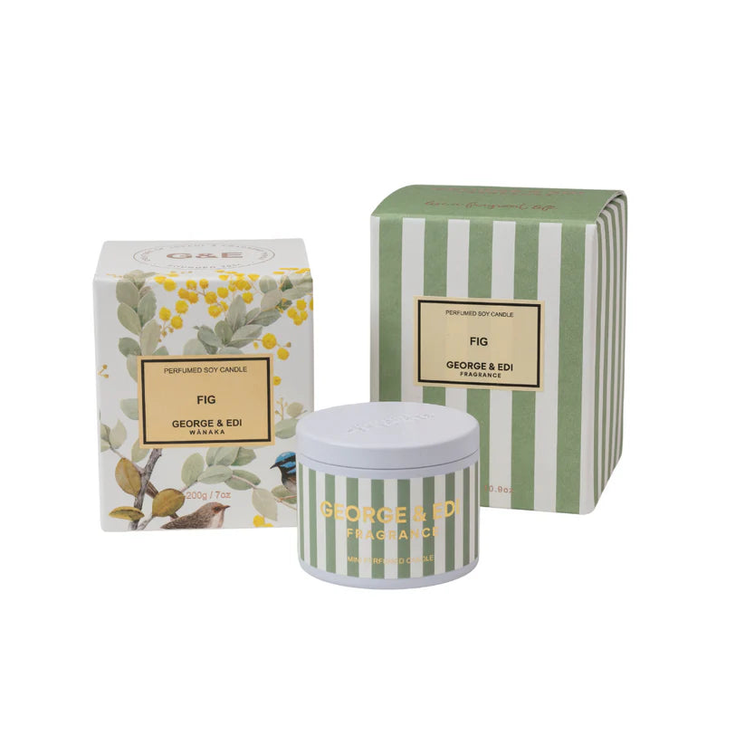 Fig Candle Standard size - George and Edi Range