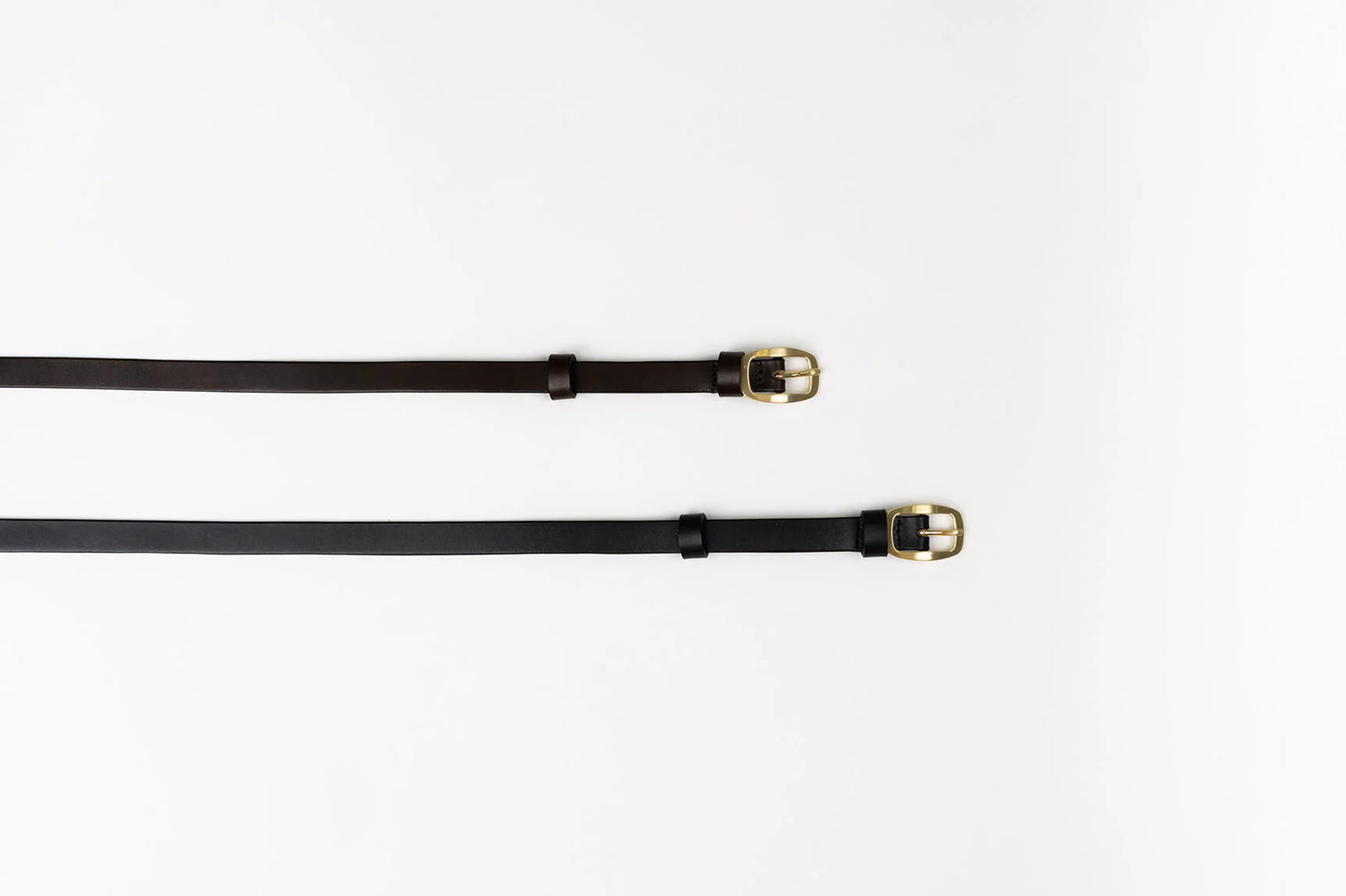TWIGGY BELT - Narrow Black