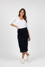 Nevada Skirt - Blue Denim