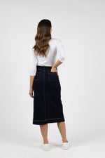 Nevada Skirt - Blue Denim