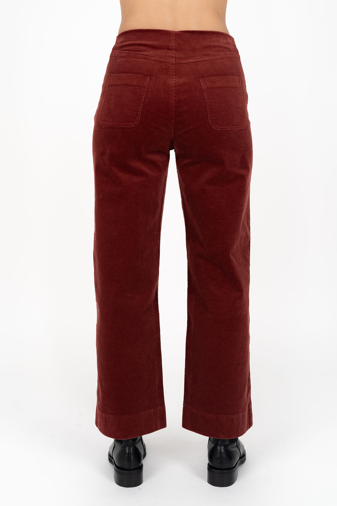 FLEETWOOD CORD JEANS - RUST COLOUR