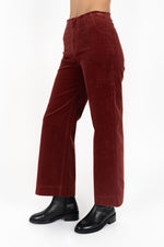 FLEETWOOD CORD JEANS - RUST COLOUR