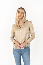 THE CLASSIC SHIRT - Oyster colour