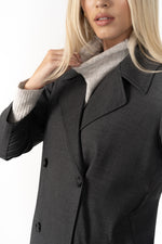 COSMO TRENCH - CHARCOAL COLOUR