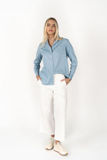 The Chambray Shirt - Light Blue