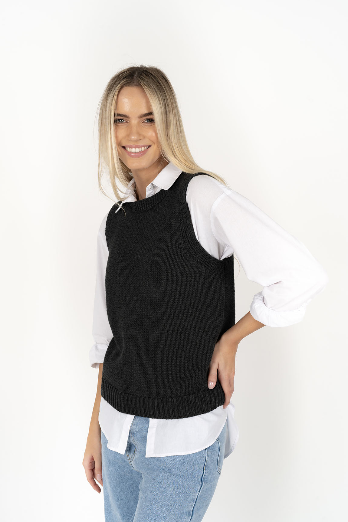 THE STEPHANIE SHIRT - WHITE