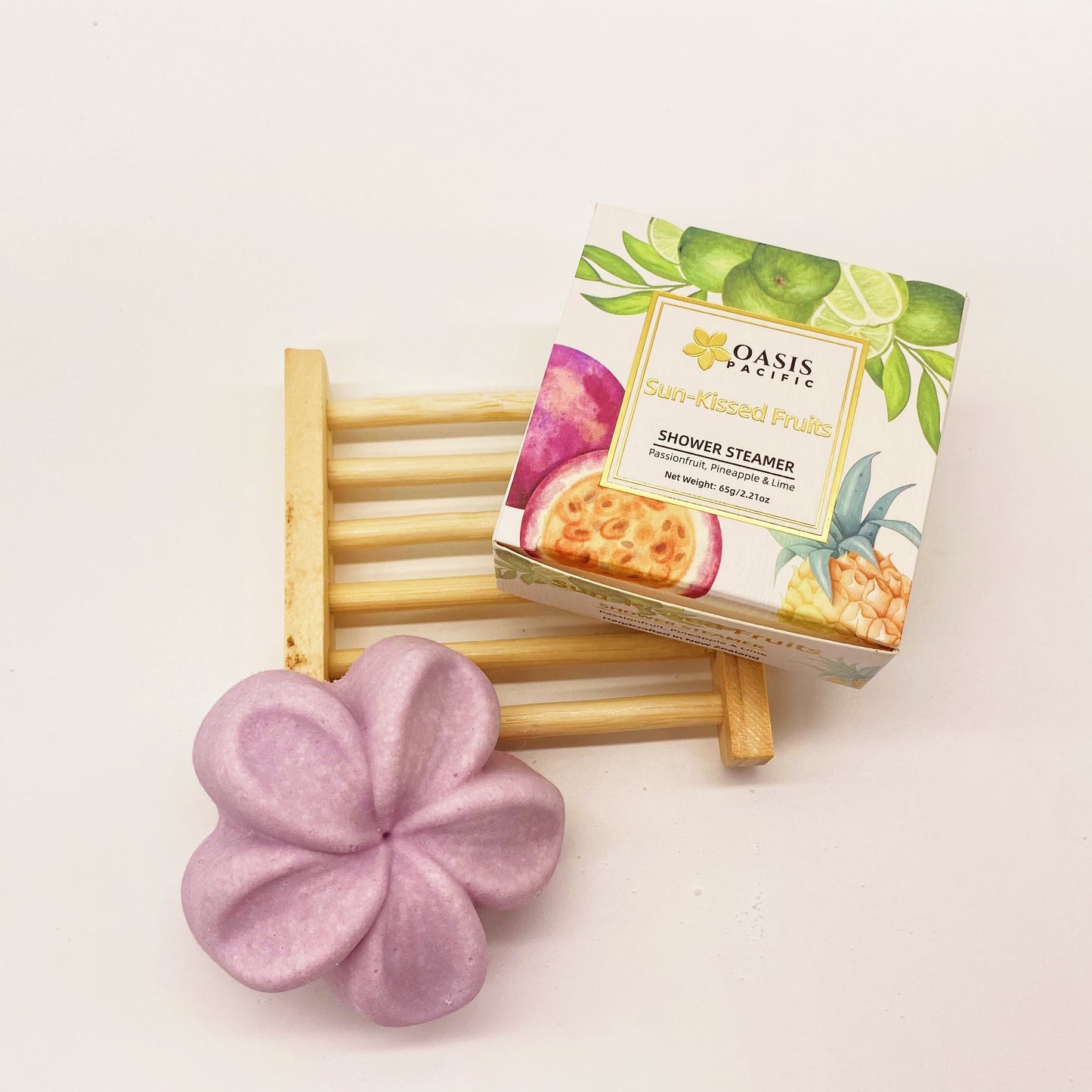 Oasis Pacific SUNKISSED FRUITS Handcrafted Shower Steamer 65g