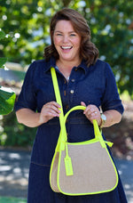 Liv & Milly Joanna Bag- Neon Yellow