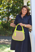 Liv & Milly Joanna Bag- Neon Yellow