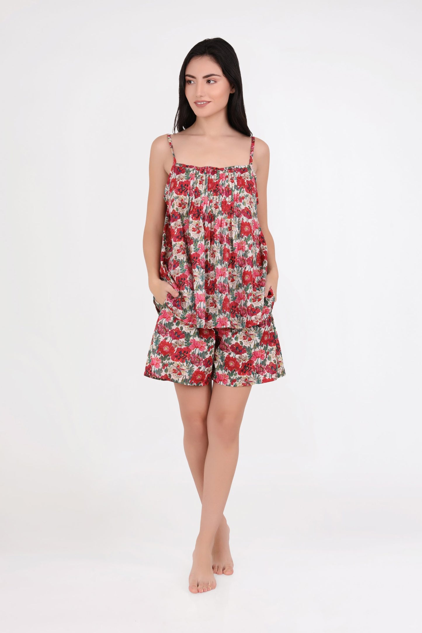 MD-752F4 Pyjama Set | Top & Short
