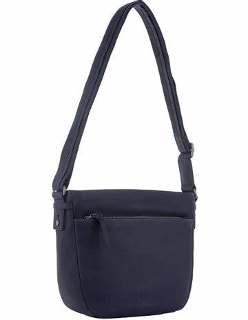 Gap Leather Cross-Body Handbag - Navy