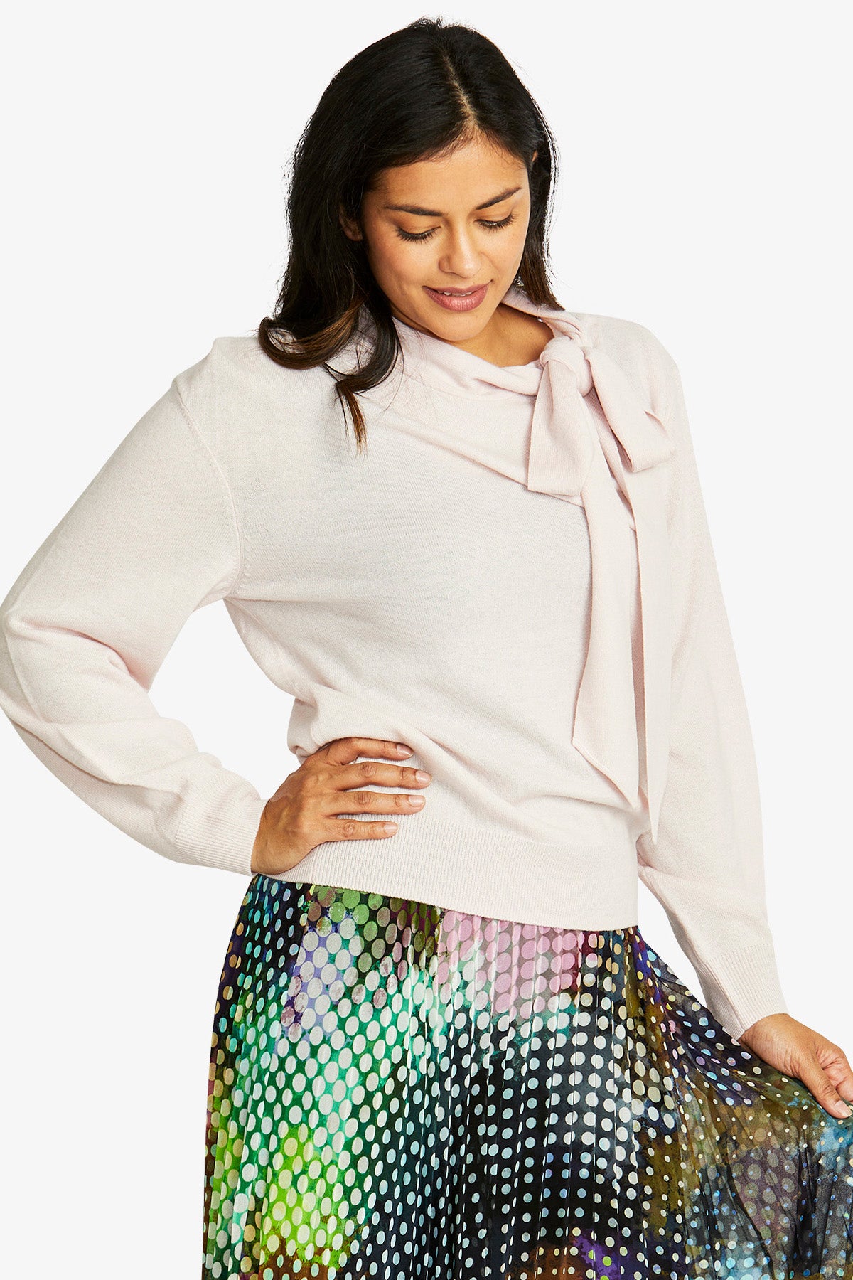 Victoria pullover - Rose colour