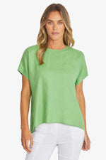 Misty Linen Top from Ping Pong Australia - Clover