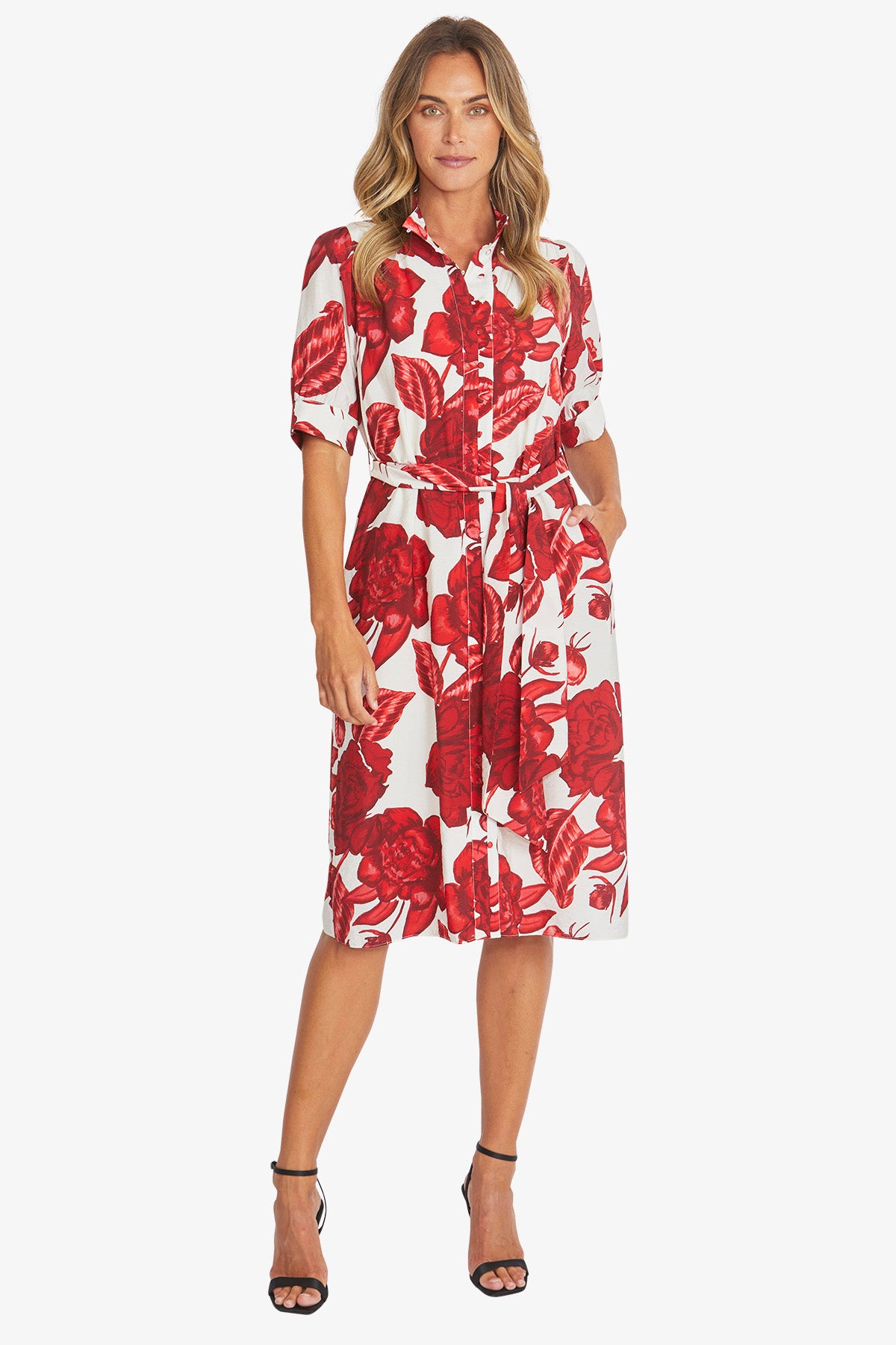 Valencia Belted Dress from Ping Pong Australia