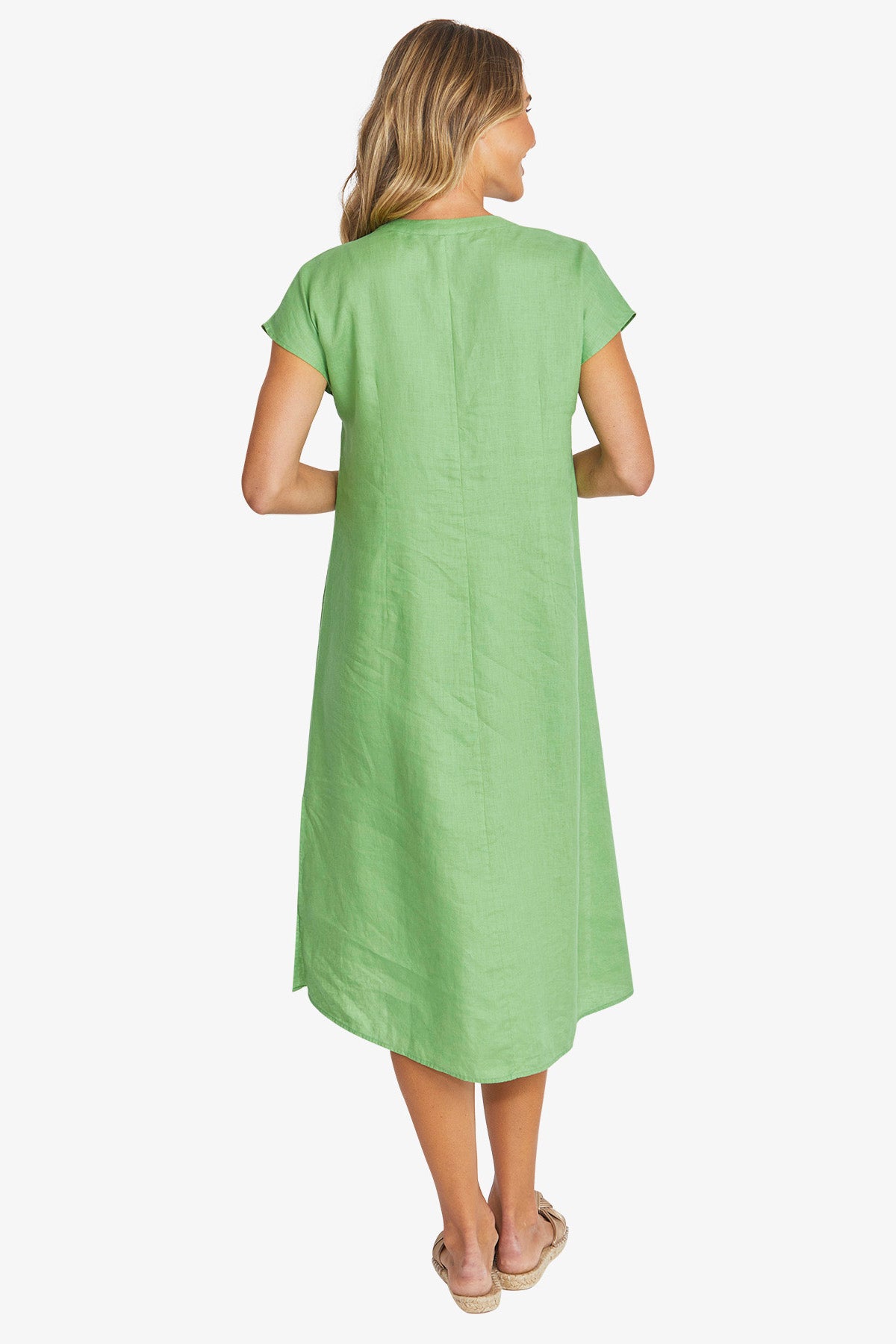 Sammy Linen Dress from Ping Pong Australia - Clover