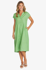 Sammy Linen Dress from Ping Pong Australia - Clover